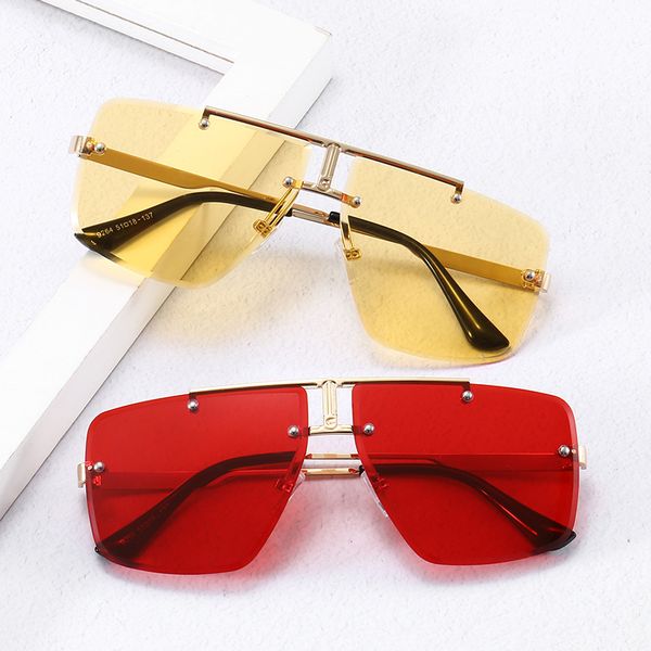 fashion frameless designer sunglasses women double beam personality cut edge irregular sun glasses shades for women, White;black
fashion frameless designer sunglasses women double beam personality cut edge irregular sun glasses shades for women, White;black