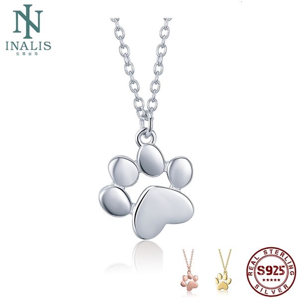 inalis & gold color cute animal dog cat footprints paw necklaces pendants women silver jewelry 3color
inalis & gold color cute animal dog cat footprints paw necklaces pendants women silver jewelry 3color