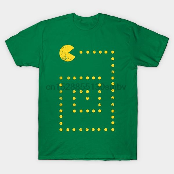 men tshirt arcade games pac man t shirt women t-shirt tees top