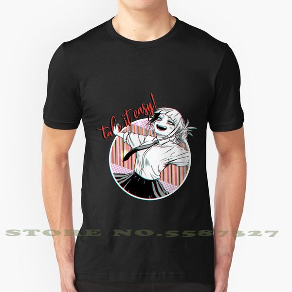 himiko toga - - take it easy summer funny t shirt for men women himiko toga villain anime psycho girl manga bnha mha macademia
himiko toga - - take it easy summer funny t shirt for men women himiko toga villain anime psycho girl manga bnha mha macademia