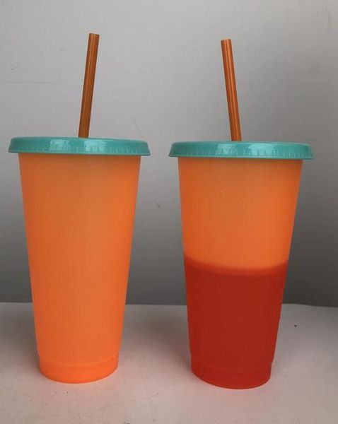 24oz color changing cup magic reusable plastic cups with lid and straw candy colors cold drinking tumbler a567
24oz color changing cup magic reusable plastic cups with lid and straw candy colors cold drinking tumbler a567