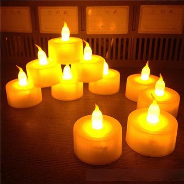 12 pcs/pack flickering flameless led tea light 3.7*4cm flicker tea candle light party wedding christmas candels safety home decoration
12 pcs/pack flickering flameless led tea light 3.7*4cm flicker tea candle light party wedding christmas candels safety home decoration
