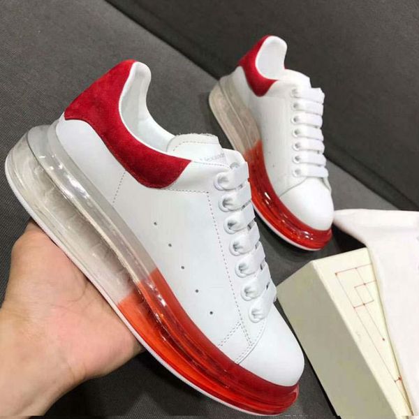 designer luxury mens casual shoes clear sole trainers red yellow pink transparent crystal bottom flats men women sneakers size35-45, Black
designer luxury mens casual shoes clear sole trainers red yellow pink transparent crystal bottom flats men women sneakers size35-45, Black
