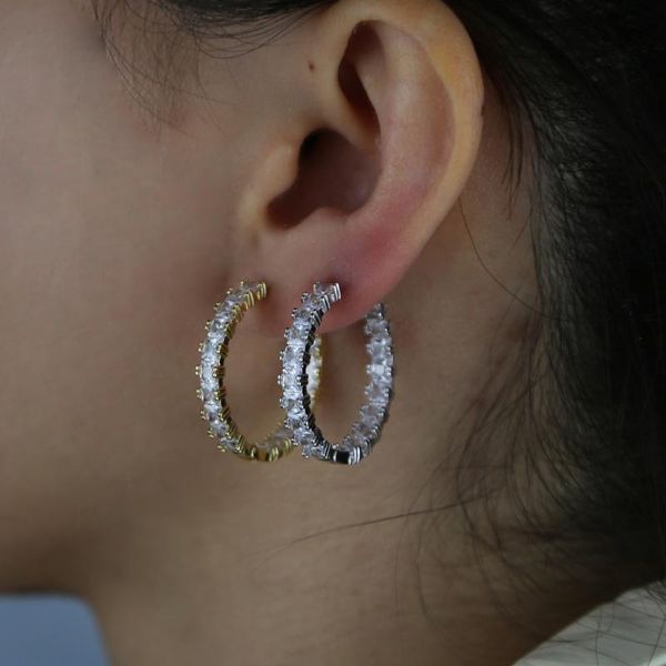 hoop & huggie iced out bling cz women jewelry square cubic zirconia earring trendy lady, Golden;silver
hoop & huggie iced out bling cz women jewelry square cubic zirconia earring trendy lady, Golden;silver