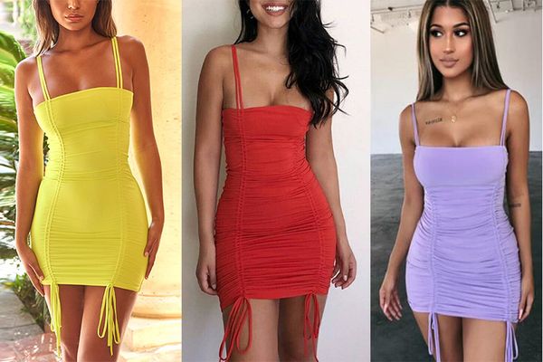 women multicolor pleated suspender dress summer low-cut ladies skirt designer short mini club slim dress selling
women multicolor pleated suspender dress summer low-cut ladies skirt designer short mini club slim dress selling