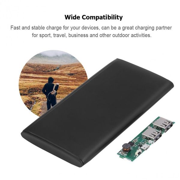 power bank case kit (need install)10000mah large capacity dual usb portable outdoor emergency power charger
power bank case kit (need install)10000mah large capacity dual usb portable outdoor emergency power charger