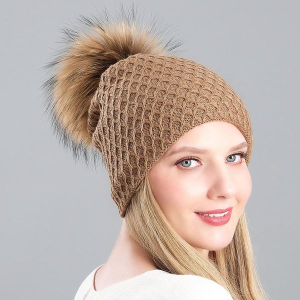 plus velvet knitted men's and women's sleeve cap winter earmuffs hat really raccoon dog furry ball woolen cap, Blue;gray
plus velvet knitted men's and women's sleeve cap winter earmuffs hat really raccoon dog furry ball woolen cap, Blue;gray