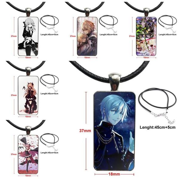 for women anime seraph of the end hyakuya yuichiro necklace fashion long chain with rectangle necklace jewelry, Silver
for women anime seraph of the end hyakuya yuichiro necklace fashion long chain with rectangle necklace jewelry, Silver