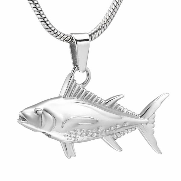 cremation ashes jewelry tuna urn jewelry stainless steel necklace deep hole can store a large number of ashes free, Silver
cremation ashes jewelry tuna urn jewelry stainless steel necklace deep hole can store a large number of ashes free, Silver