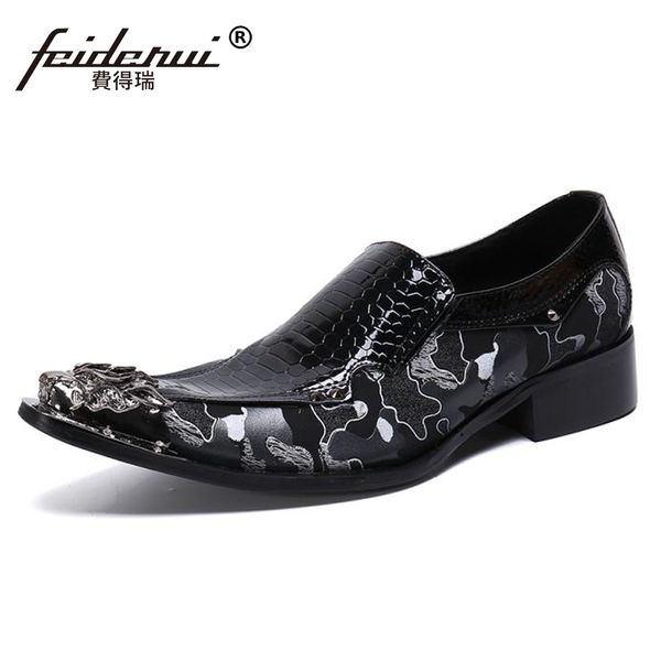 italian metal toe slip on man wedding banquet party loafers patent leather handmade men's camouflage club casual shoes sl758, Black
italian metal toe slip on man wedding banquet party loafers patent leather handmade men's camouflage club casual shoes sl758, Black