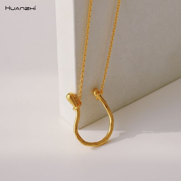 huanzhi 2020 new vintage geometric u-shaped irregular pendant clavicle chain necklace metal for women girls jewelry, Silver
huanzhi 2020 new vintage geometric u-shaped irregular pendant clavicle chain necklace metal for women girls jewelry, Silver