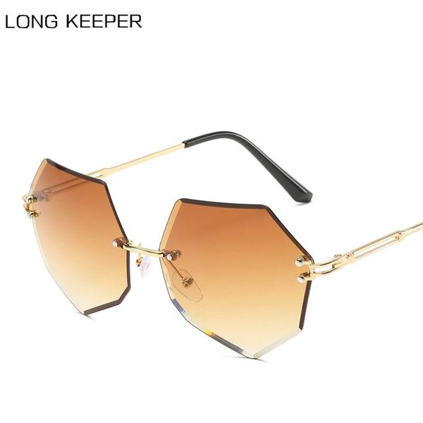 2020 new irregular rimless sunglasses women alloy frame gradient sun glasses female vintage retro eyewear uv400, White;black
2020 new irregular rimless sunglasses women alloy frame gradient sun glasses female vintage retro eyewear uv400, White;black