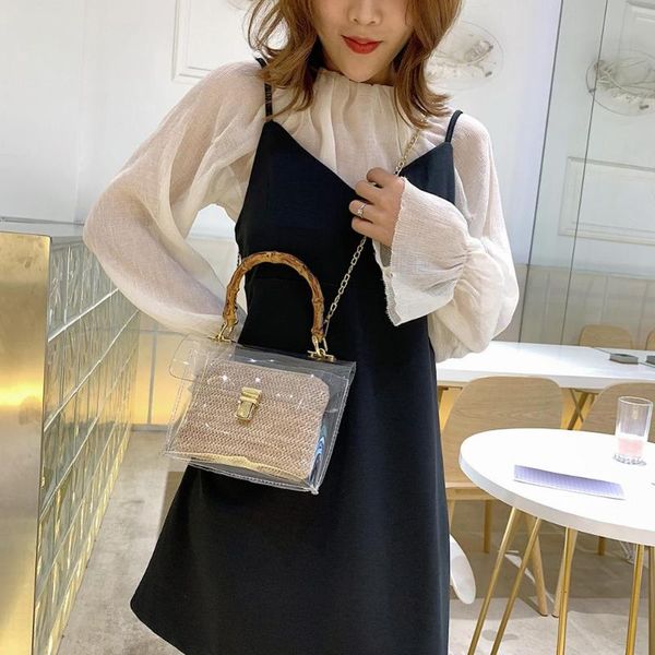 crossbody сумка для женщин 2020 сумка прозрачный пвх женщины сумки сеть соломенные сумки lady travel beach плечи top-ручки
crossbody сумка для женщин 2020 сумка прозрачный пвх женщины сумки сеть соломенные сумки lady travel beach плечи top-ручки