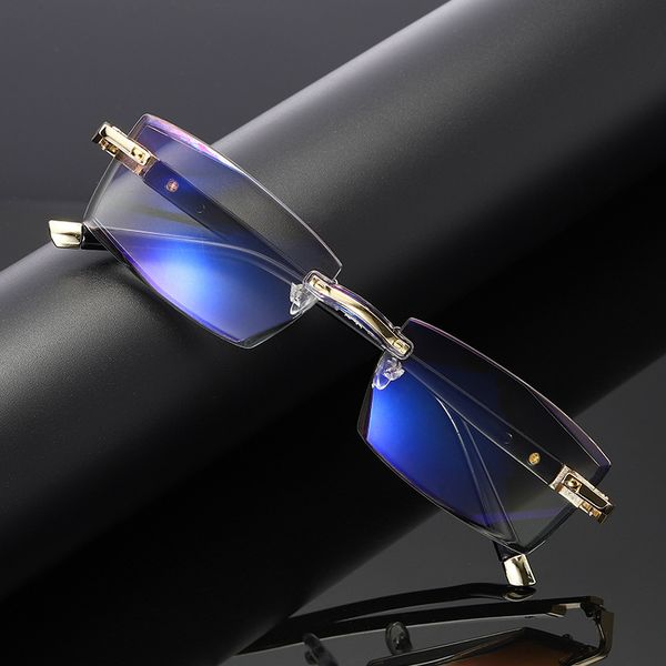 men's metal rimless reading glasses men women square dimond cutting presbyopia glasses eyeglasses anti blue rays 1.0 1.5 2.0-4.0, White;black
men's metal rimless reading glasses men women square dimond cutting presbyopia glasses eyeglasses anti blue rays 1.0 1.5 2.0-4.0, White;black
