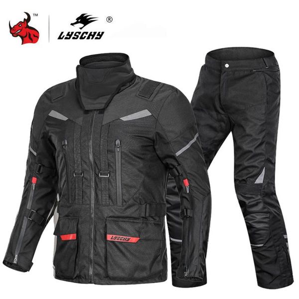 lyschy autumn winter motorcycle jacket pants suit waterproof cold-proof motorbike moto jacket riding clothing ce protective gear
lyschy autumn winter motorcycle jacket pants suit waterproof cold-proof motorbike moto jacket riding clothing ce protective gear