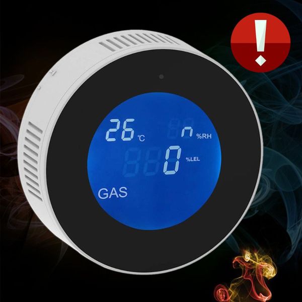 wifi tuya smart natural gas leakage detector methane ch4 leak alarm monitor digital lcd temperature sensor for home kitchen use, Black;white
wifi tuya smart natural gas leakage detector methane ch4 leak alarm monitor digital lcd temperature sensor for home kitchen use, Black;white