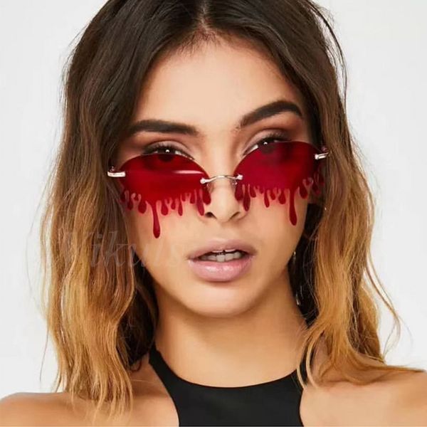 unique cute melting shape sunglasses women men vintage funny red steampunk sunglasses female candy colors eyewear oculos uv400, White;black
unique cute melting shape sunglasses women men vintage funny red steampunk sunglasses female candy colors eyewear oculos uv400, White;black