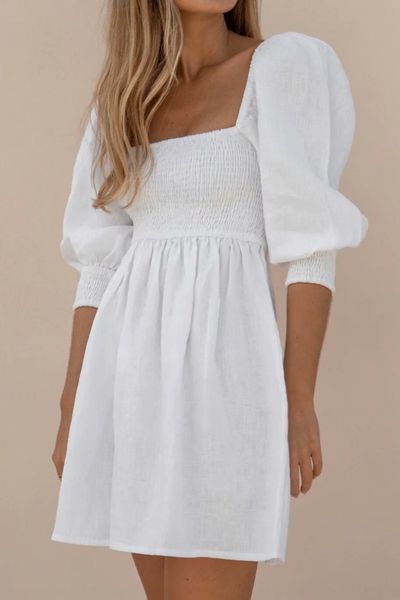 2020 dress dresscotton and linen dresssummer new two-color classic cotton and linen dress seven-point lantern sleeve skirt k7-0434 08w69 08w, Black;gray
2020 dress dresscotton and linen dresssummer new two-color classic cotton and linen dress seven-point lantern sleeve skirt k7-0434 08w69 08w, Black;gray