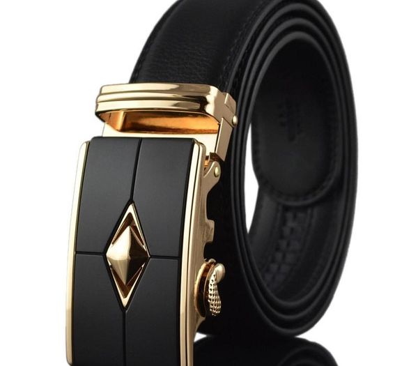 2018 new gold alloy automatic buckle business men's belt belts men slimming cow genuine leather waist belt, Black;brown
2018 new gold alloy automatic buckle business men's belt belts men slimming cow genuine leather waist belt, Black;brown