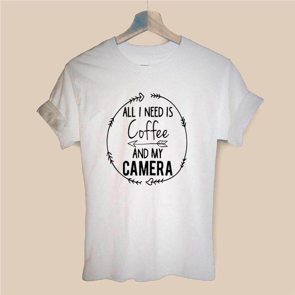 all i need coffee and my camera pgrapher print women tshirt casual cotton hipster funny t shirt for girl tee drop ship
all i need coffee and my camera pgrapher print women tshirt casual cotton hipster funny t shirt for girl tee drop ship