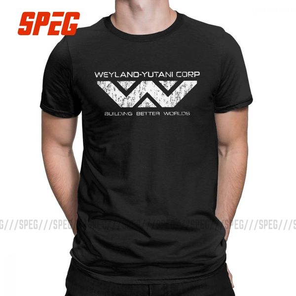men t-shirts alien weyland yuntani corp vintage 100% cotton tee short sleeve building better worlds t shirt clothing plus size
men t-shirts alien weyland yuntani corp vintage 100% cotton tee short sleeve building better worlds t shirt clothing plus size
