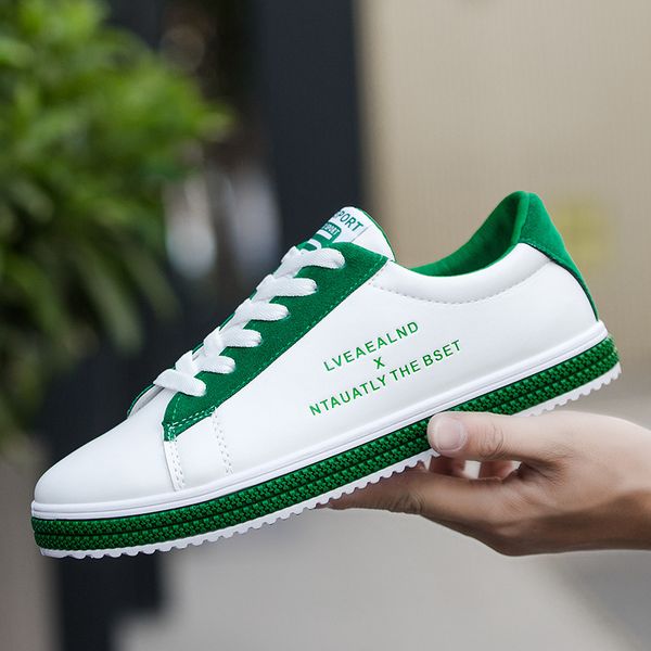 2020 new summer fashion pu leather men casual shoes sneakers footwear soft rubber male flats shoe white mens leisure shoes, Black
2020 new summer fashion pu leather men casual shoes sneakers footwear soft rubber male flats shoe white mens leisure shoes, Black