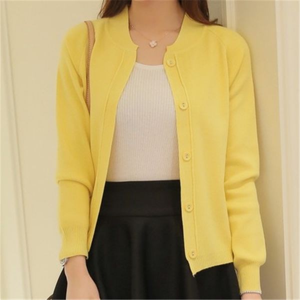 spring summer candy color cardigan women sweater 2020 new long sleeve knitted cardigan female pink/yellow knit coats zy1450, White
spring summer candy color cardigan women sweater 2020 new long sleeve knitted cardigan female pink/yellow knit coats zy1450, White