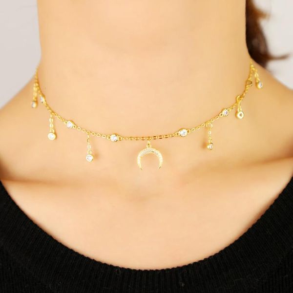 moon horn statement chokers necklaces for women bohemian multi pendant fashion gold/silver color elegance jewelry
moon horn statement chokers necklaces for women bohemian multi pendant fashion gold/silver color elegance jewelry