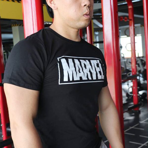 training sports trend slim fit short sleeve t-shirt running sweat absorbing elasticity all-cotton t-shirt, Gray;blue
training sports trend slim fit short sleeve t-shirt running sweat absorbing elasticity all-cotton t-shirt, Gray;blue