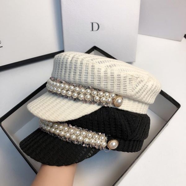stingy brim hats 202106-fy-pearl autumn pearl lace leisure lady octagonal hat women visors cap, Blue;gray
stingy brim hats 202106-fy-pearl autumn pearl lace leisure lady octagonal hat women visors cap, Blue;gray