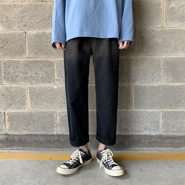 summer internet celebrity nine-point jeans men's fashion loose all-match bfwind straight tube teenagers vertical wide casual pants jean, Blue
summer internet celebrity nine-point jeans men's fashion loose all-match bfwind straight tube teenagers vertical wide casual pants jean, Blue