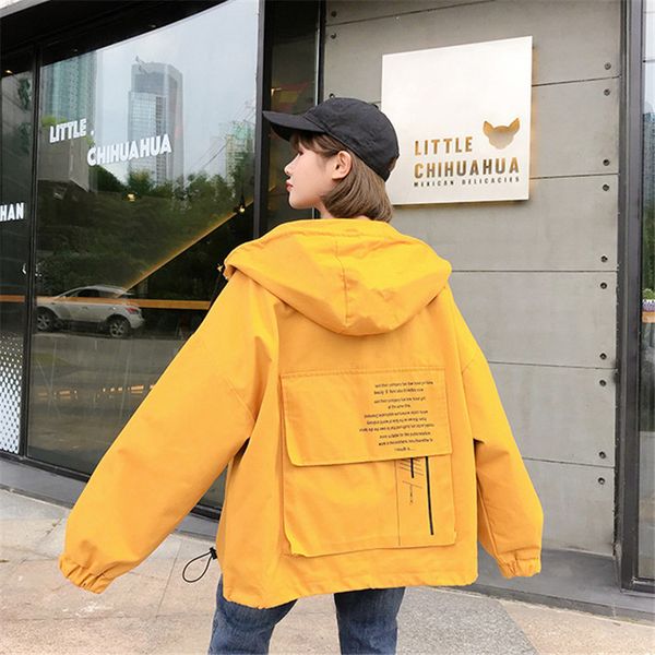 women's jackets harajuku bomber jacket long sleeve ladies letter print korean coat short hooded windbreaker outerwear female, Black;brown
women's jackets harajuku bomber jacket long sleeve ladies letter print korean coat short hooded windbreaker outerwear female, Black;brown