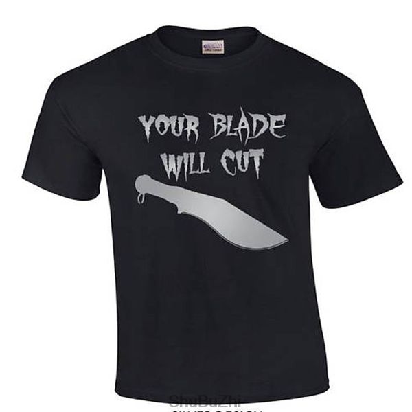 new arrived summer style men cool t shirt your blade will cut | knife maker t-shirt fashion brand cotton o-neck tshirt big size
new arrived summer style men cool t shirt your blade will cut | knife maker t-shirt fashion brand cotton o-neck tshirt big size