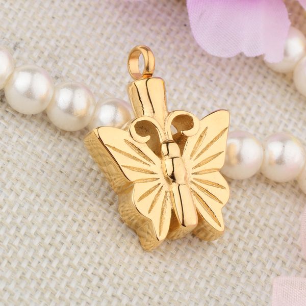 stainless steel butterfly design animal ash holder urn pendant memorial cremation jewelry, Silver
stainless steel butterfly design animal ash holder urn pendant memorial cremation jewelry, Silver