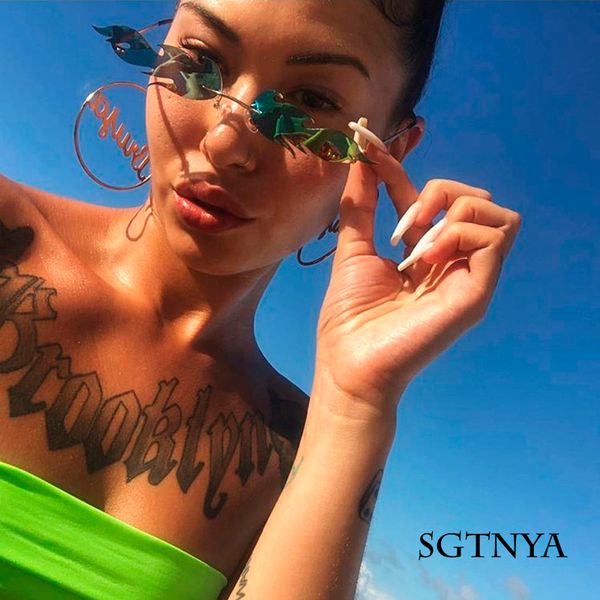 sunglasses fashion flame men and women metal frameless street shooting europe america narrow glasses uv400, White;black
sunglasses fashion flame men and women metal frameless street shooting europe america narrow glasses uv400, White;black