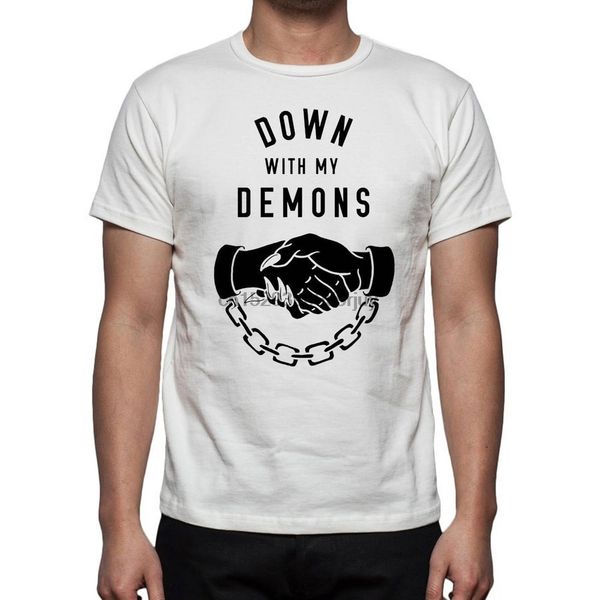 t shirt sweatshirt down with my demons logo satanic telema pentacle wicca esoteric hands chain devil 100% cotton made in italy
t shirt sweatshirt down with my demons logo satanic telema pentacle wicca esoteric hands chain devil 100% cotton made in italy