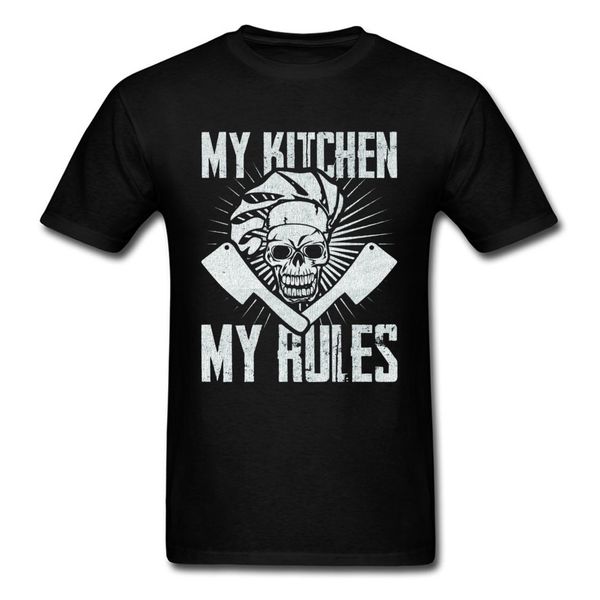 100% cotton men's t shirt my kitchen my rules chef tshirt vintage design male t-shirt skull tees funny cooker clothes black
100% cotton men's t shirt my kitchen my rules chef tshirt vintage design male t-shirt skull tees funny cooker clothes black