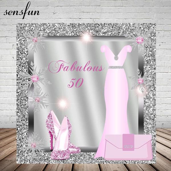 background material sensfun lady women fabulous 50 birthday party backdrop pink dress glitter heels silver diamonds frame pography backgroun
background material sensfun lady women fabulous 50 birthday party backdrop pink dress glitter heels silver diamonds frame pography backgroun