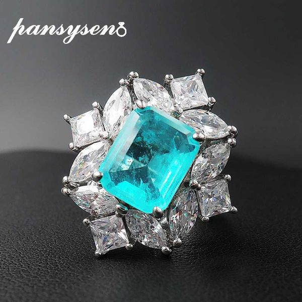 cluster rings pansysen solid silver 925 jewelry 8*10mm paraiba tourmaline emerald gemstone for women wedding anniversary wholesale ring, Golden;silver
cluster rings pansysen solid silver 925 jewelry 8*10mm paraiba tourmaline emerald gemstone for women wedding anniversary wholesale ring, Golden;silver