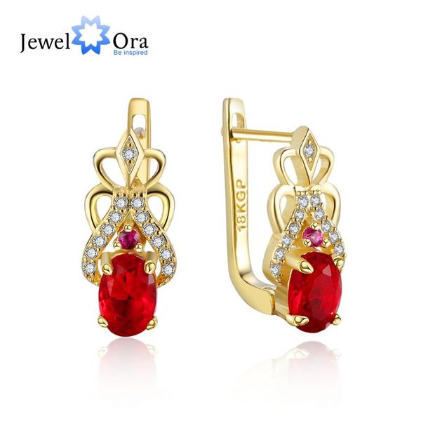 hoop & huggie gold earrings copper simple romantic party red cubic zirconia jewelry for women (jewelora ea102934), Golden;silver
hoop & huggie gold earrings copper simple romantic party red cubic zirconia jewelry for women (jewelora ea102934), Golden;silver