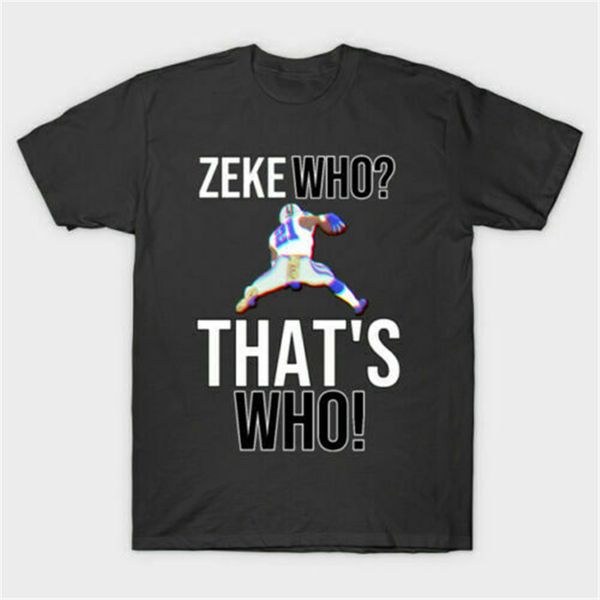 ezekiel elliott zeke who that's who t shirt football team funny humor running breathable tee shirt
ezekiel elliott zeke who that's who t shirt football team funny humor running breathable tee shirt