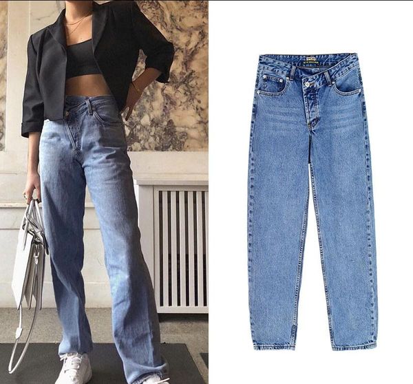 women's jeans autumn winter irregular high waist denim female flare for women bell bottom fat mom wide leg skinny woman, Blue
women's jeans autumn winter irregular high waist denim female flare for women bell bottom fat mom wide leg skinny woman, Blue