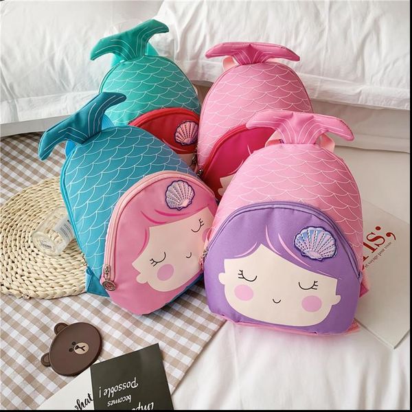 русалка детского рюкзака мальчик девочка дети мини рюкзак мультфильм русалка хвост малого мешок плечо подарок животные schoolbag рюкзак
русалка детского рюкзака мальчик девочка дети мини рюкзак мультфильм русалка хвост малого мешок плечо подарок животные schoolbag рюкзак