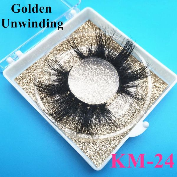 golden unwinding km-24 bulk long real mink eyelashes wholesale dramatic 3d mink hair false eyelashes custom box vendor
golden unwinding km-24 bulk long real mink eyelashes wholesale dramatic 3d mink hair false eyelashes custom box vendor
