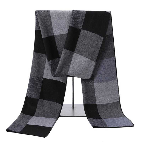 2020 winter men's korean business casual thicken warm scarf can be customized szalik bufanda scarfs cachecol inverno gebreide, Blue;gray
2020 winter men's korean business casual thicken warm scarf can be customized szalik bufanda scarfs cachecol inverno gebreide, Blue;gray