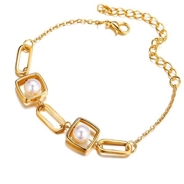 faux pearl acrylic circle flower cuban chain bracelet for women punk safety pin geometric flower pedant gold bracelet jewelry, Black
faux pearl acrylic circle flower cuban chain bracelet for women punk safety pin geometric flower pedant gold bracelet jewelry, Black