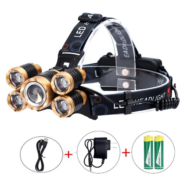 headlamps 5led probe light aircraft waterproof fishing lithium t6 outdoor miner high power strong headlamp
headlamps 5led probe light aircraft waterproof fishing lithium t6 outdoor miner high power strong headlamp