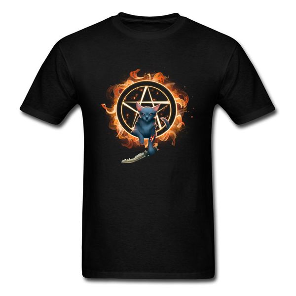 supernatural kitten cat 666 satan t shirts customized personalized clothing shirt pure cotton leisure men's print tshirt great
supernatural kitten cat 666 satan t shirts customized personalized clothing shirt pure cotton leisure men's print tshirt great