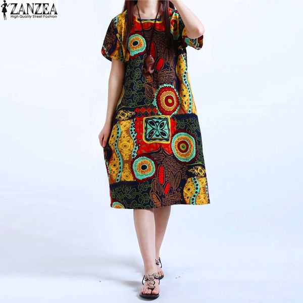 party dresses 2021 -5xl zanzea womens o neck floral print short sleeve casual knee length dress baggy tunic kaftan vestido, White;black
party dresses 2021 -5xl zanzea womens o neck floral print short sleeve casual knee length dress baggy tunic kaftan vestido, White;black