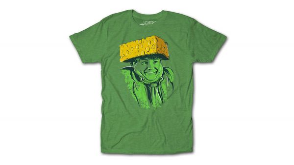 chris farley cheesehead tee
chris farley cheesehead tee
